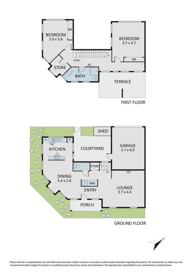 Floorplan of Homely townhouse listing, 1/9 Galton Circuit, Craigieburn VIC 3064