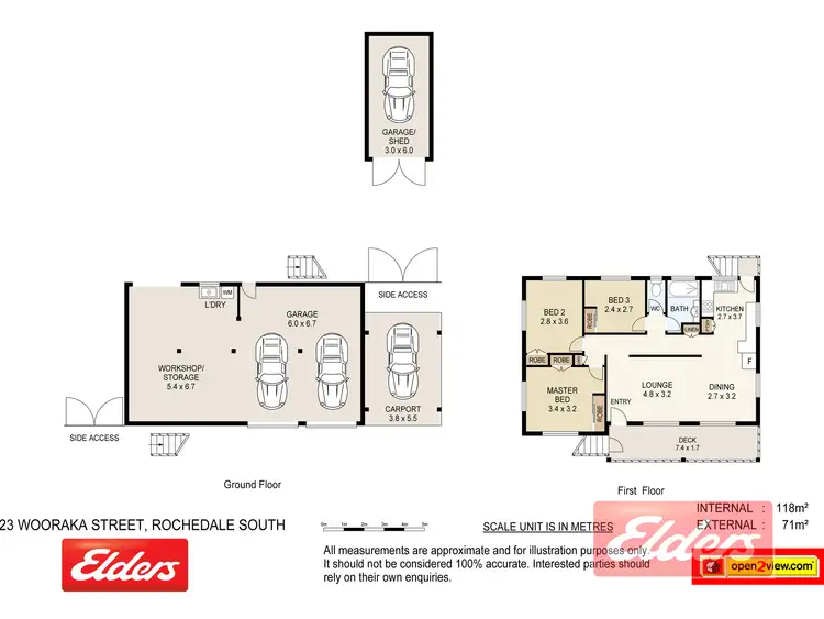 Floorplan of Homely house listing, 23 Wooraka Street, Rochedale South QLD 4123