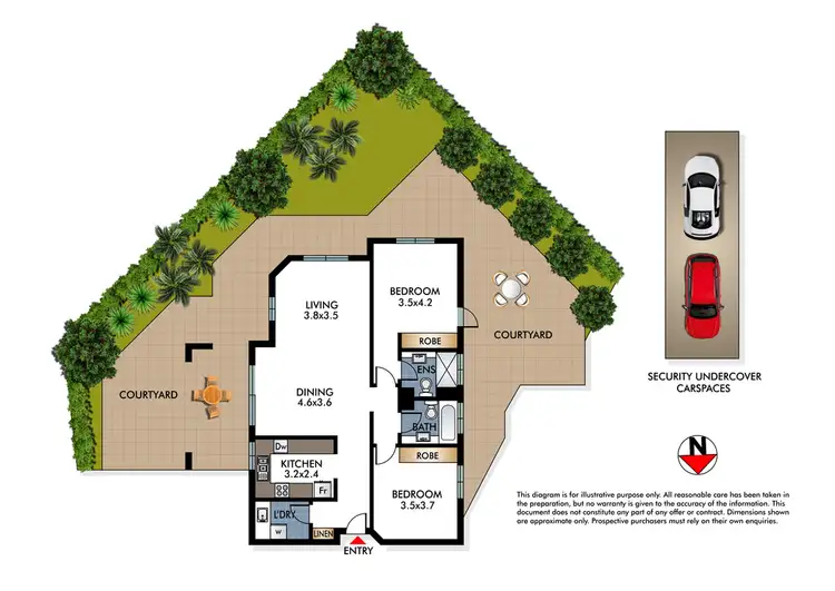 Floorplan of Homely apartment listing, 3/8 Benelong Crescent, Bellevue Hill NSW 2023