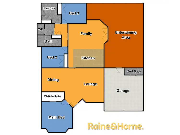 Floorplan of Homely house listing, 11 Kookaburra Close, Dubbo NSW 2830