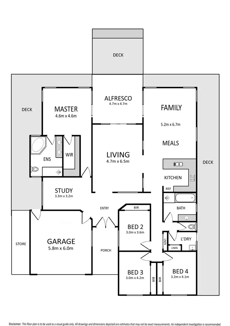 Floorplan of Homely house listing, 9 Classic Court, Deer Park VIC 3023