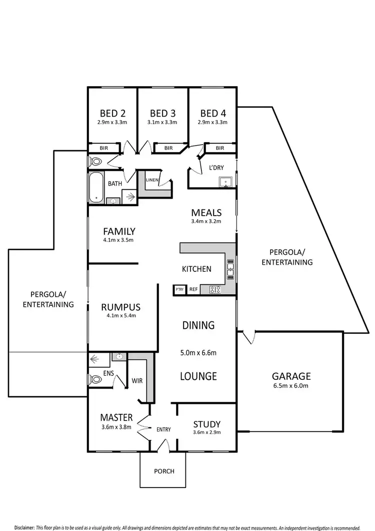 Floorplan of Homely house listing, 83 Capesthorne Drive, Derrimut VIC 3026