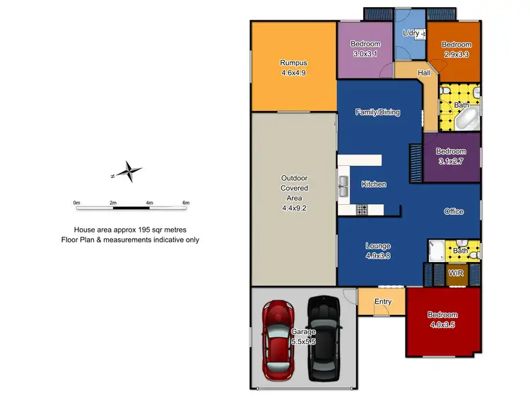 Floorplan of Homely house listing, 23 Terry Turner Drive, Orange NSW 2800
