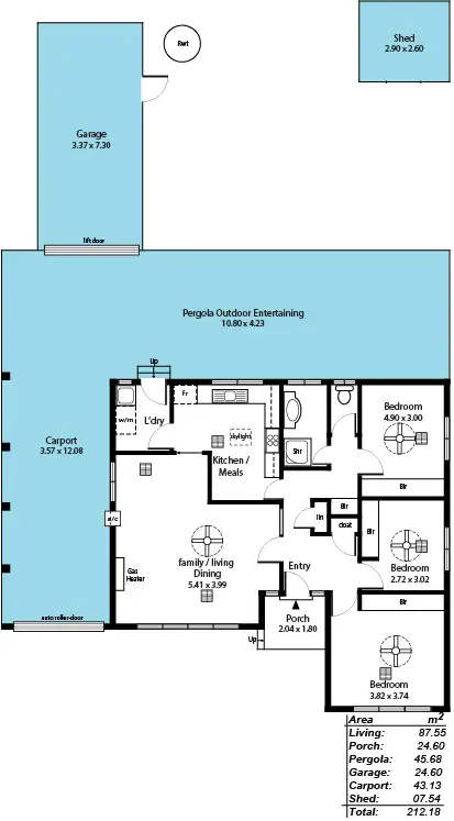 Floorplan of Homely house listing, 864 Marion Road, Marion SA 5043