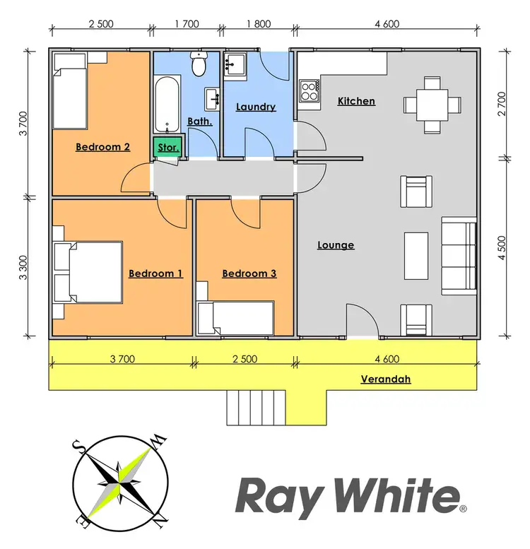 Floorplan of Homely house listing, 22 Valerie Street, Taree NSW 2430