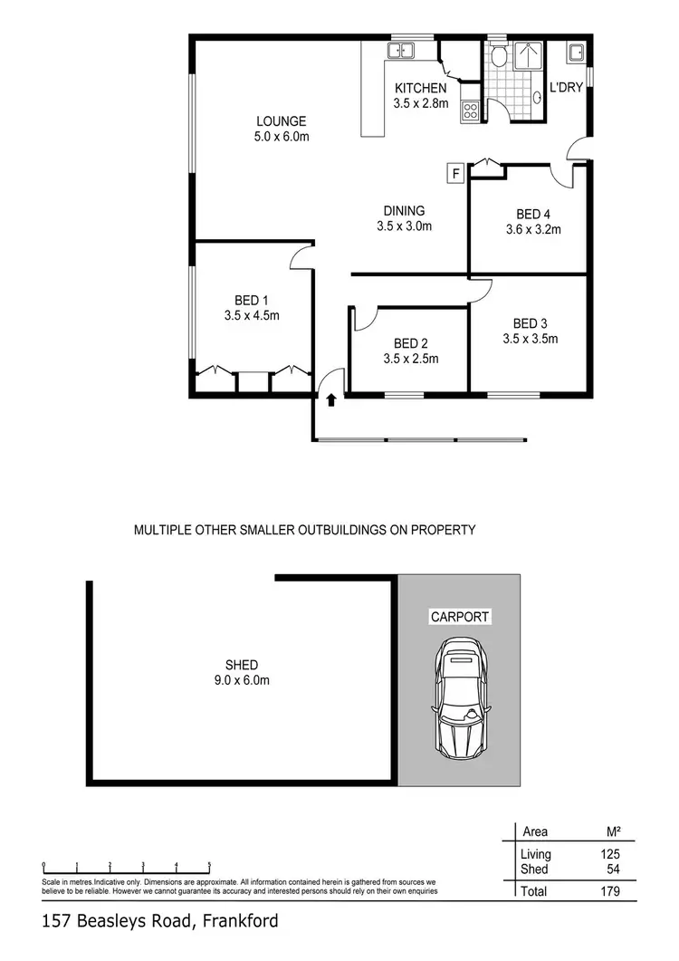 Floorplan of Homely house listing, 157 Beasleys Road, Frankford TAS 7275