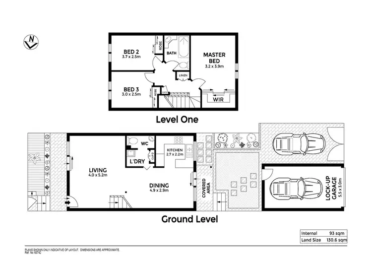 Floorplan of Homely townhouse listing, 138/69 Allen Street (access via Francis St), Leichhardt NSW 2040