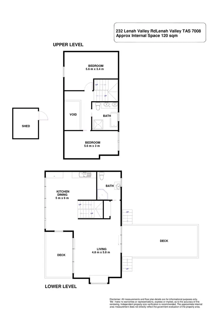 Floorplan of Homely house listing, 232 Lenah Valley Road, Lenah Valley TAS 7008