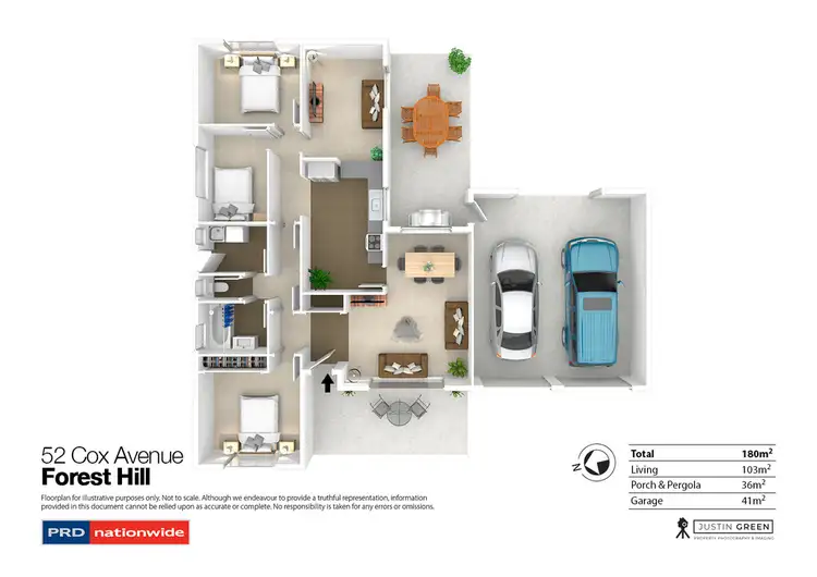 Floorplan of Homely house listing, 52 Cox Avenue, Forest Hill NSW 2651