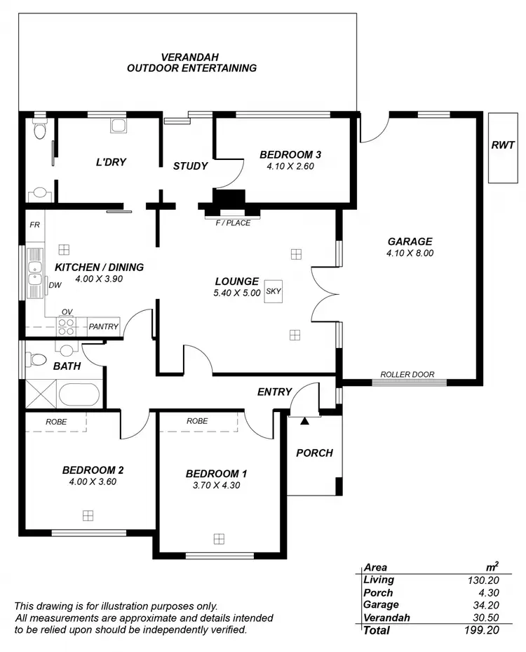 Floorplan of Homely house listing, 75 Barnes Road, Glynde SA 5070