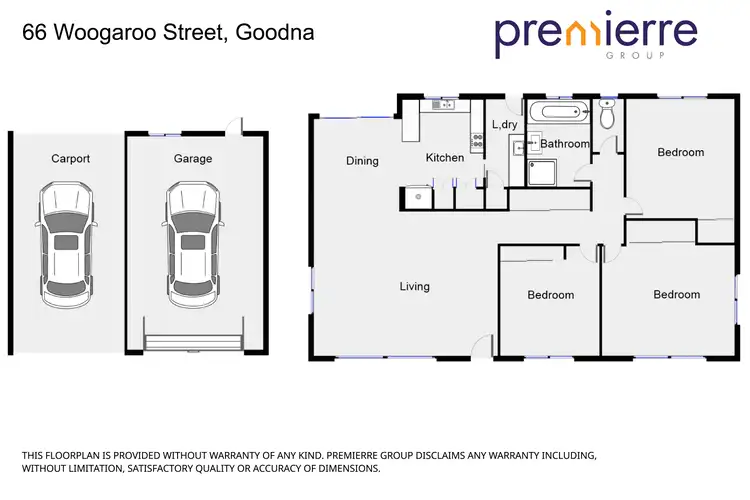 Floorplan of Homely house listing, 66 Woogaroo Street, Goodna QLD 4300