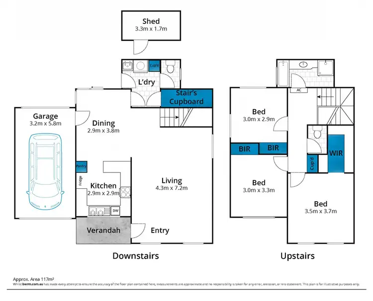Floorplan of Homely house listing, 1/32 Johnston Street, Newport VIC 3015