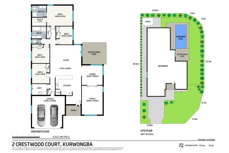 Floorplan of Homely house listing, 2 Crestwood Court, Kurwongbah QLD 4503
