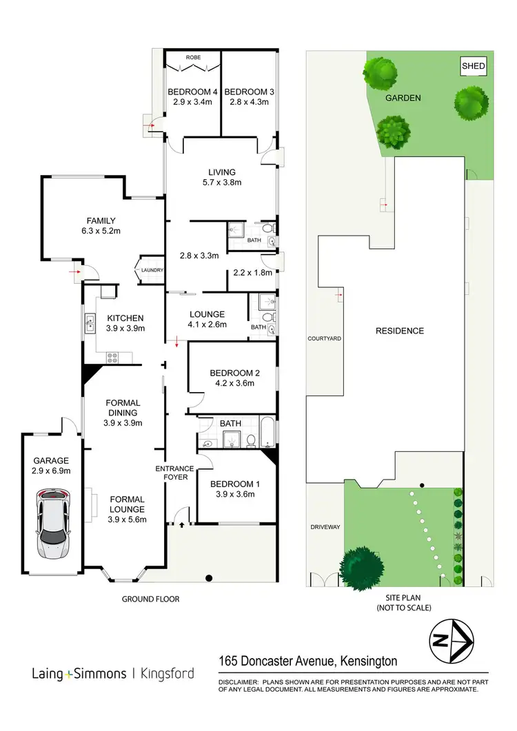 Floorplan of Homely house listing, 165 Doncaster Avenue, Kensington NSW 2033