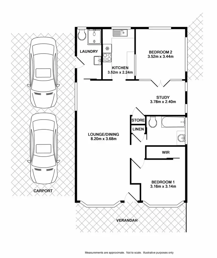 Floorplan of Homely house listing, 29 Phelps Crescent, Bradbury NSW 2560