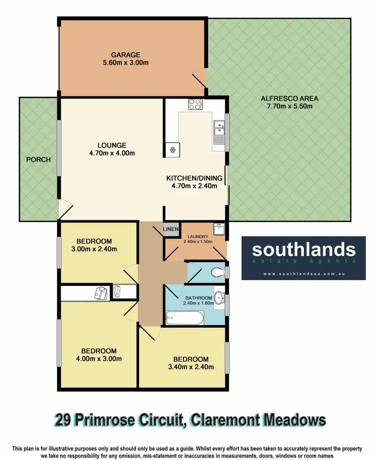Floorplan of Homely house listing, 29 Primrose Circuit, Claremont Meadows NSW 2747