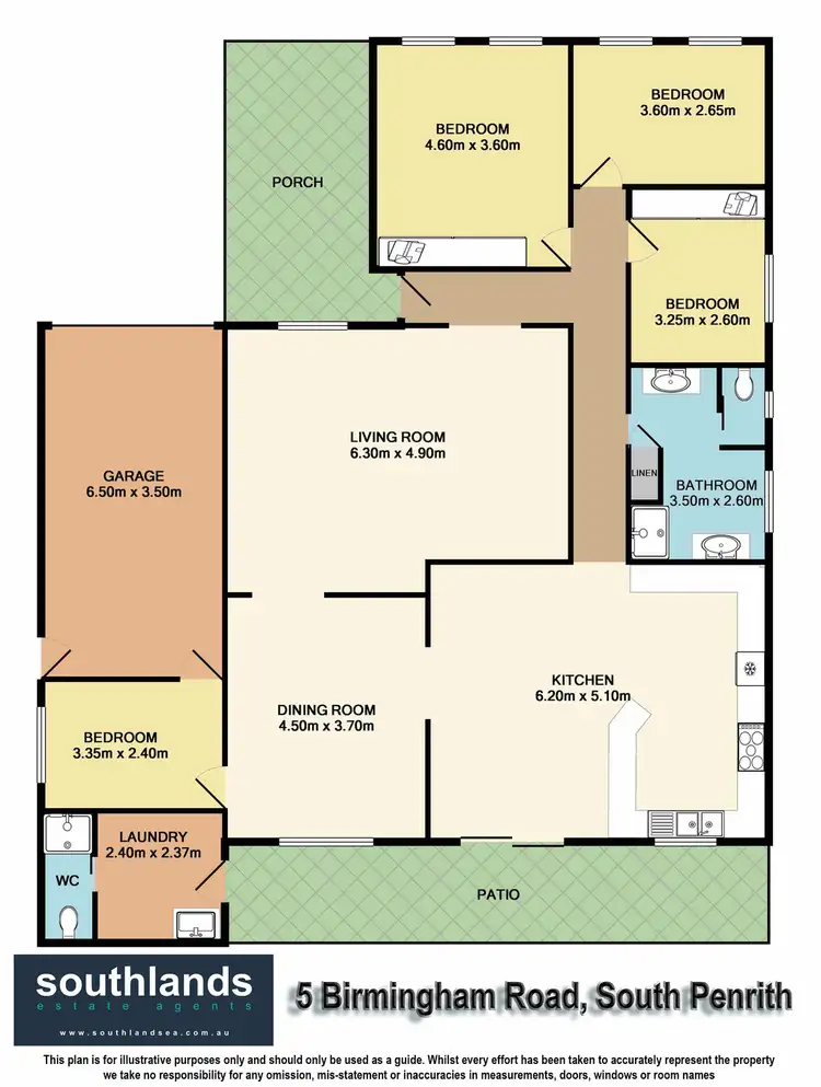 Floorplan of Homely house listing, 5 Birmingham Road, South Penrith NSW 2750