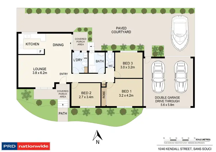 Floorplan of Homely villa listing, 10/40-42 Kendall Street, Sans Souci NSW 2219