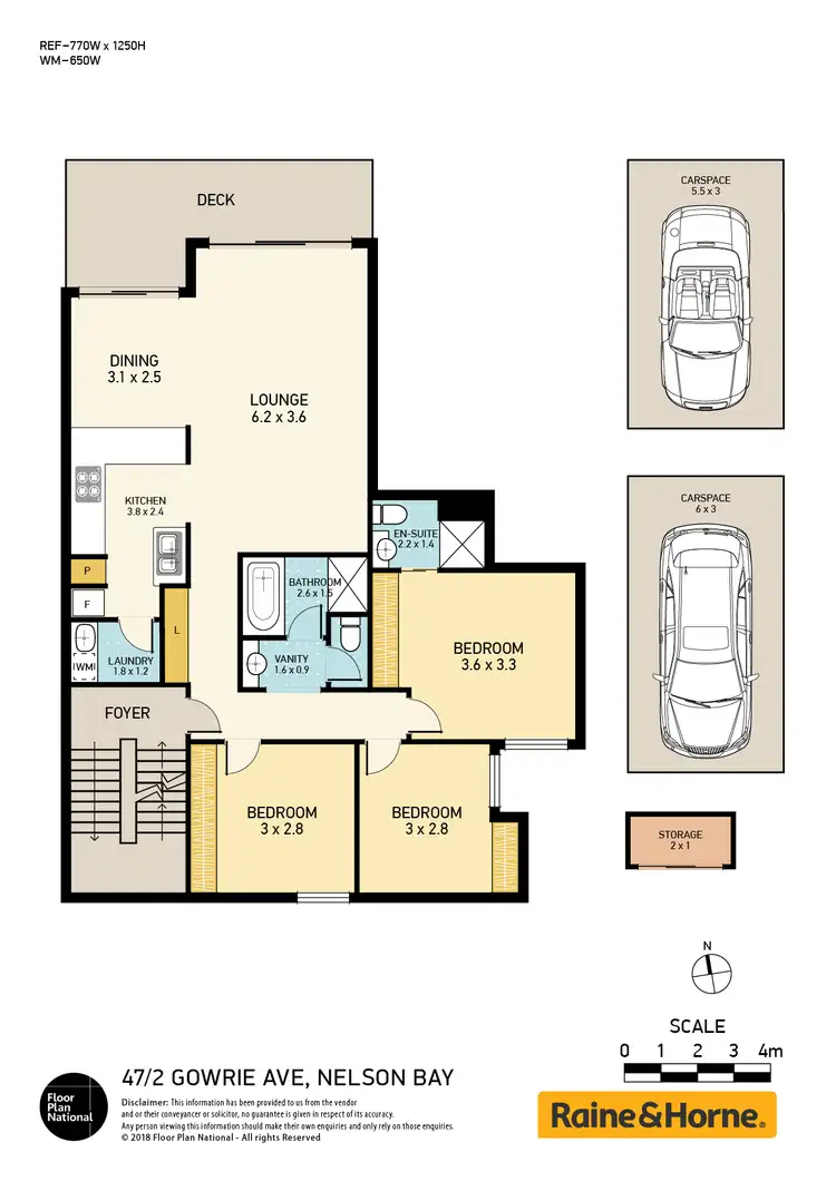 Floorplan of Homely unit listing, 47/ 2 Gowrie Avenue, Nelson Bay NSW 2315