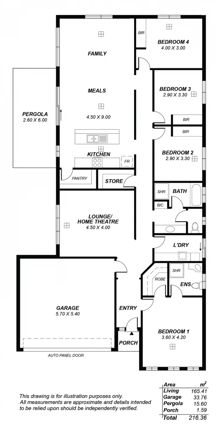 Floorplan of Homely house listing, 113 Main Tce, Blakeview SA 5114