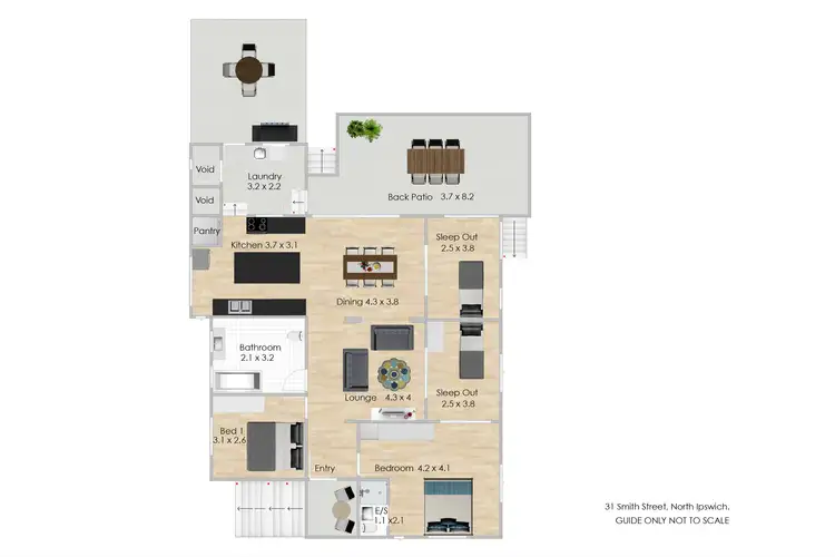 Floorplan of Homely house listing, 31 Smith Street, North Ipswich QLD 4305