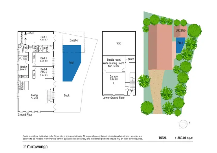 Floorplan of Homely house listing, 2 Yarrawonga Drive, Castle Hill QLD 4810
