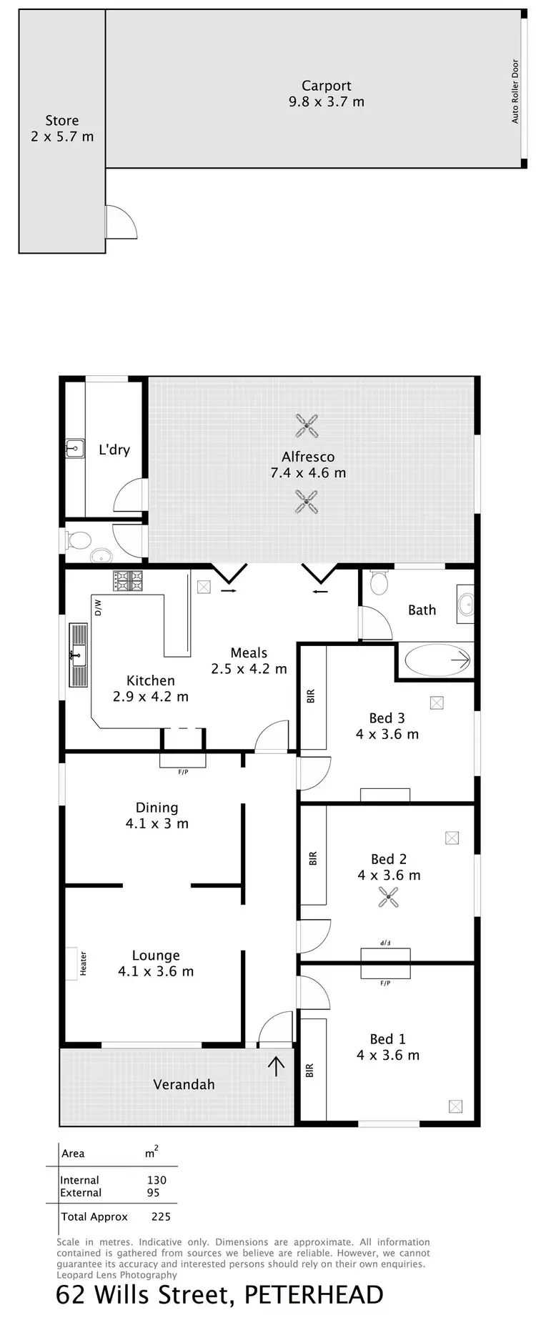 Floorplan of Homely house listing, 62 Wills Street, Peterhead SA 5016