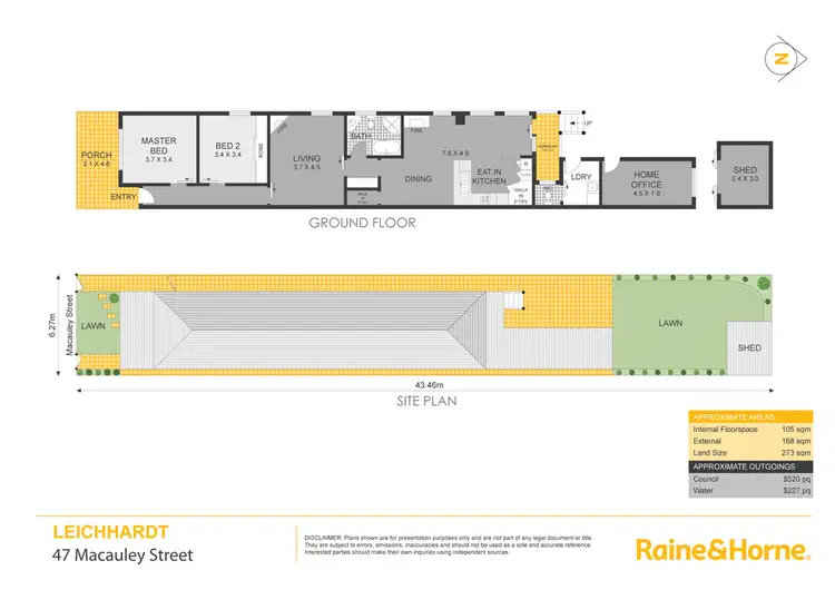 Floorplan of Homely house listing, 47 Macauley Street, Leichhardt NSW 2040