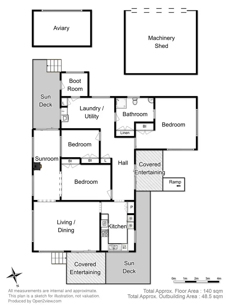 Floorplan of Homely house listing, 4741 Channel Highway, Gordon TAS 7150