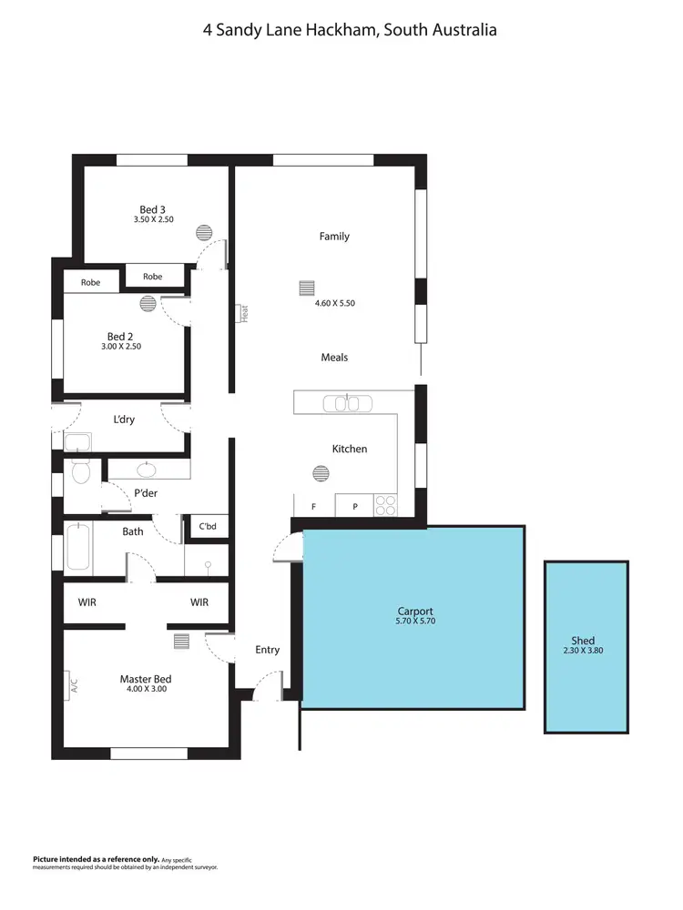 Floorplan of Homely house listing, 4/4 Sandy Lane, Hackham SA 5163
