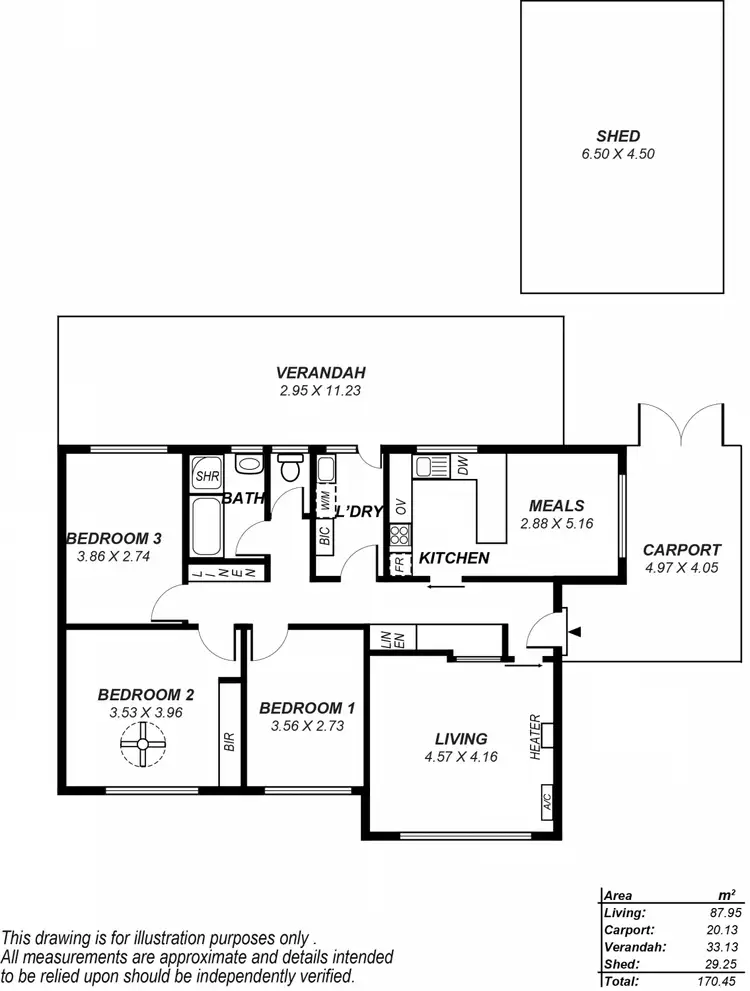 Floorplan of Homely house listing, 48 Anthony Road, Modbury North SA 5092