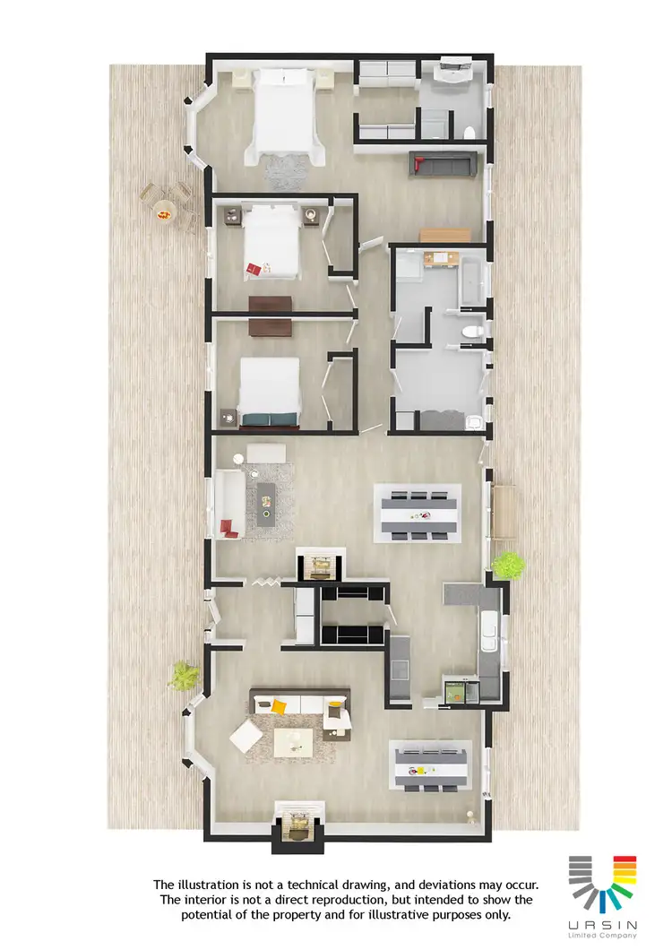 Floorplan of Homely house listing, 65 McIntyre Road, Lara VIC 3212