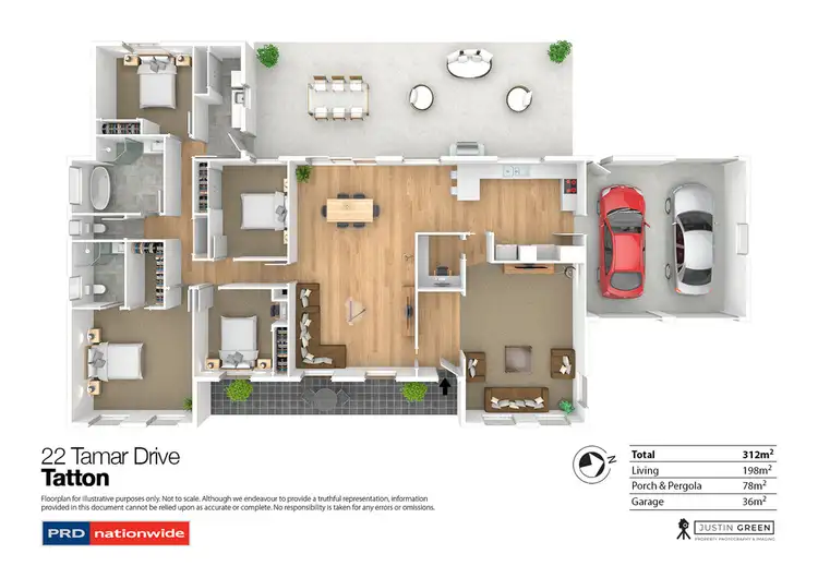 Floorplan of Homely house listing, 22 Tamar Drive, Tatton NSW 2650