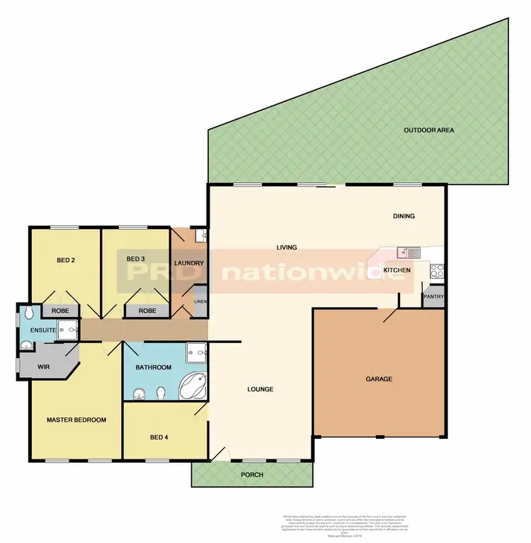 Floorplan of Homely house listing, 2/66 Canterbury Drive, Raworth NSW 2321
