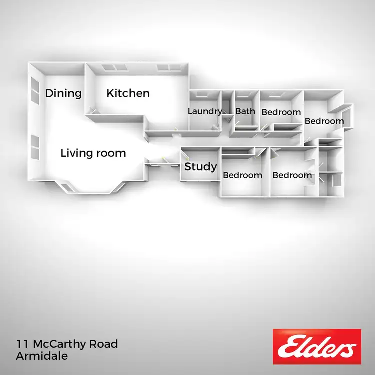 Floorplan of Homely rural property listing, 11 McCarthy Road, Armidale NSW 2350