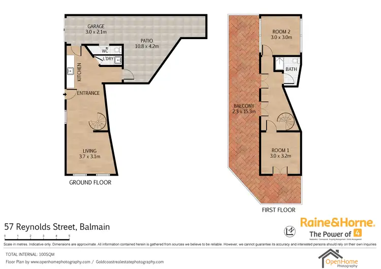 Floorplan of Homely house listing, 57 Reynolds Street, Balmain NSW 2041