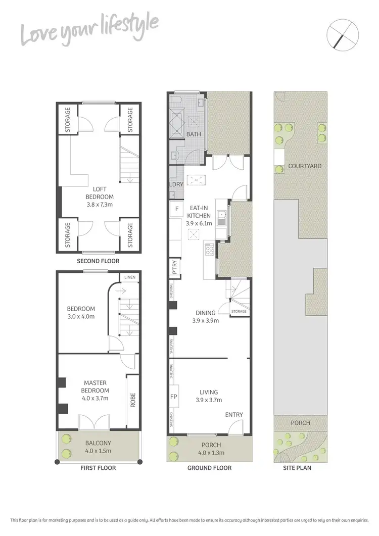 Floorplan of Homely house listing, 332 Belmont Street, Alexandria NSW 2015