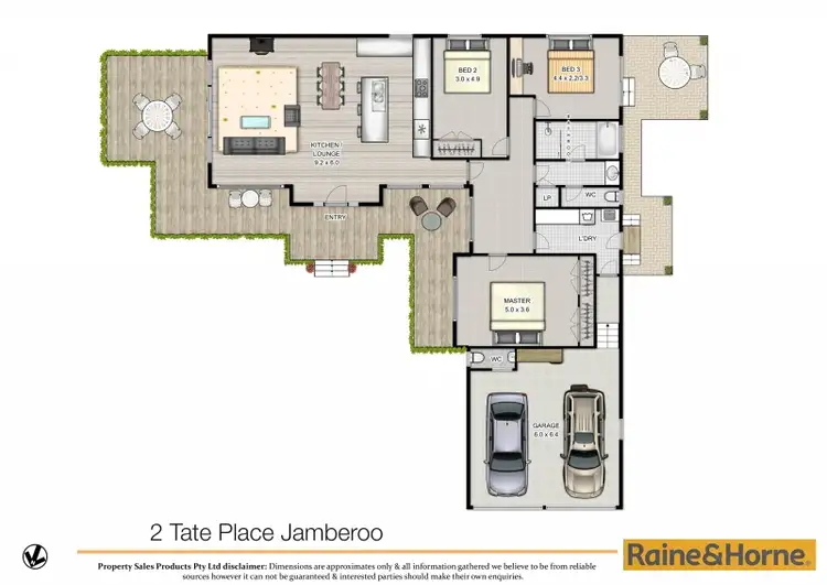 Floorplan of Homely house listing, 2 Tate Place, Jamberoo NSW 2533