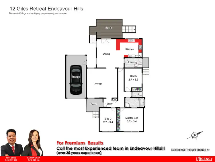 Floorplan of Homely house listing, 12 Giles Retreat, Endeavour Hills VIC 3802