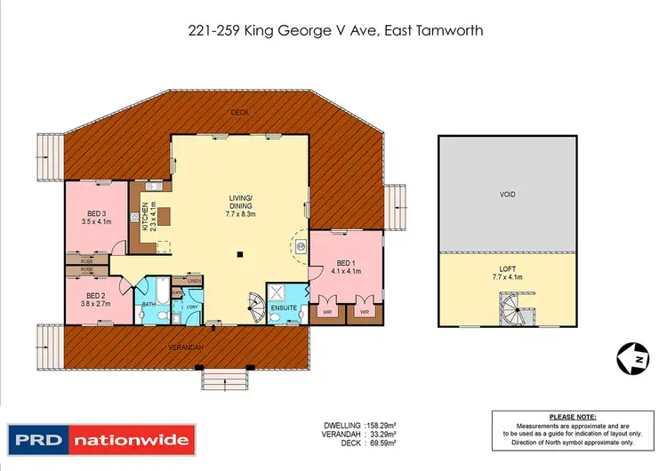 Floorplan of Homely rural property listing, 221-259 King George V Avenue, Tamworth NSW 2340