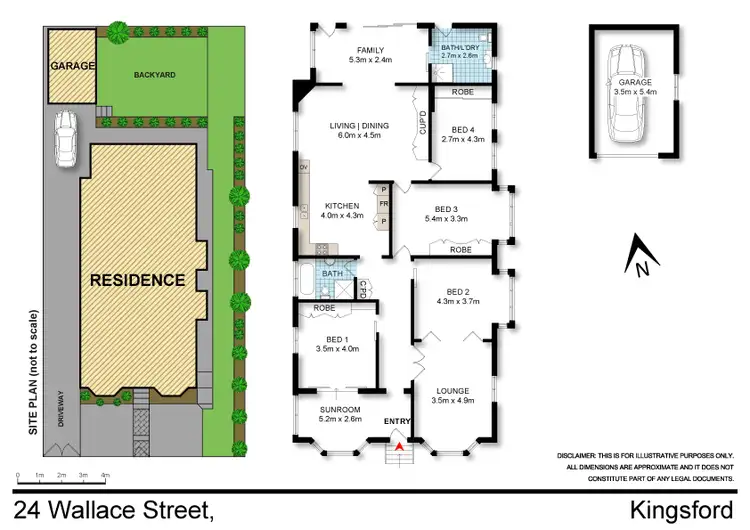 Floorplan of Homely house listing, 24 Wallace Street, Kingsford NSW 2032