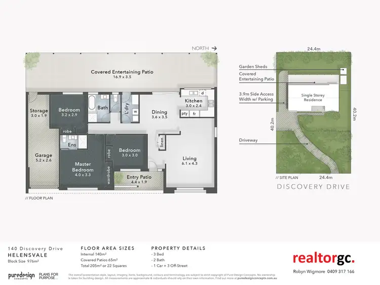 Floorplan of Homely house listing, 140 Discovery Drive, Helensvale QLD 4212