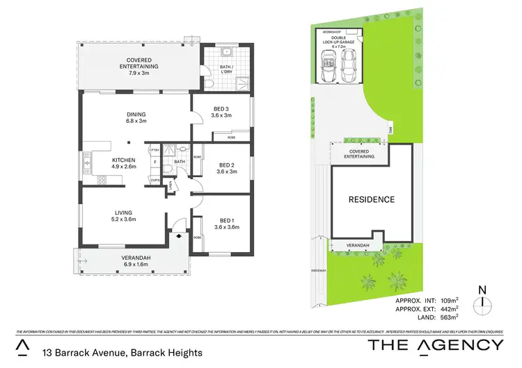 Floorplan of Homely house listing, 13 Barrack Avenue, Barrack Heights NSW 2528