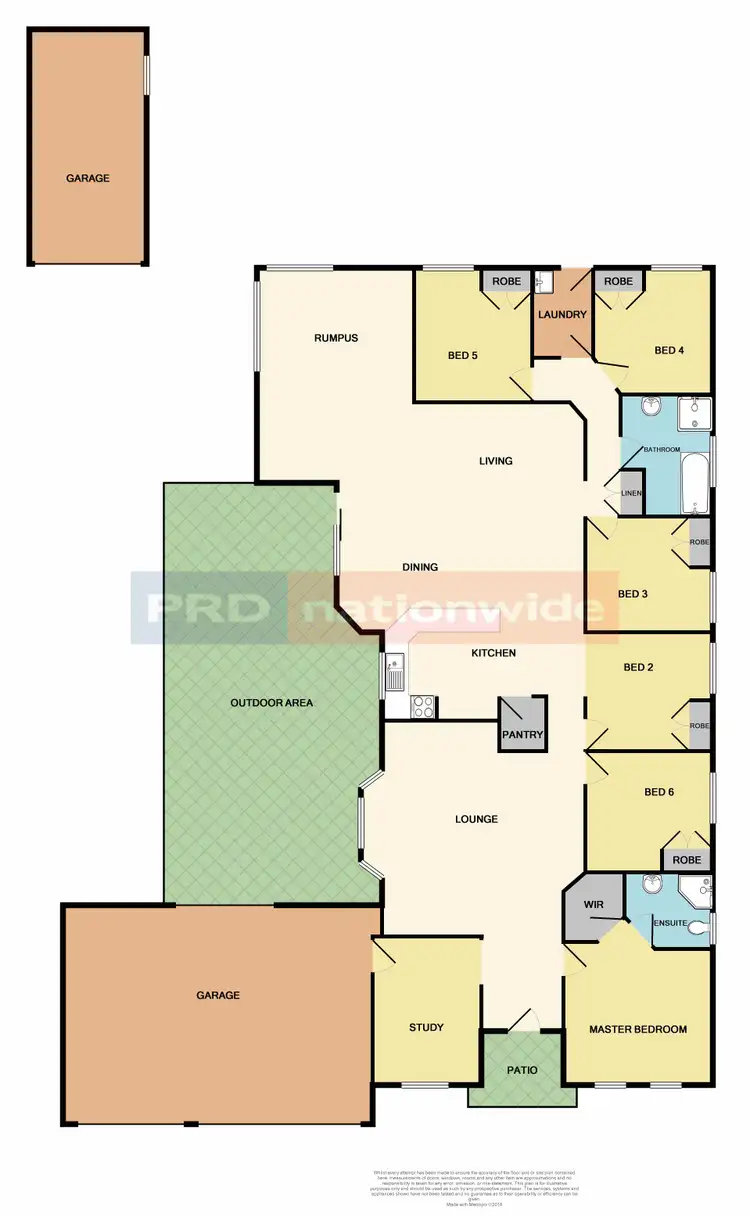 Floorplan of Homely house listing, 4 Holliday Close, Rutherford NSW 2320