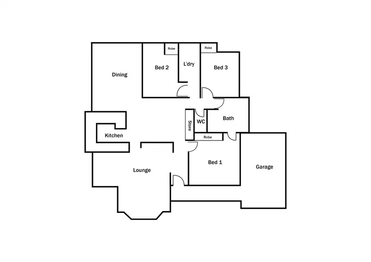 Floorplan of Homely house listing, 5 Placid Court, South Lake WA 6164
