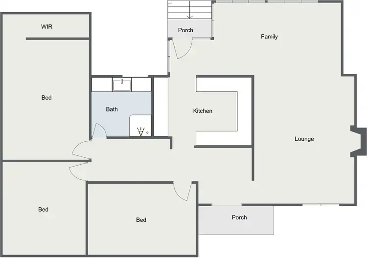 Floorplan of Homely house listing, 32 Novar Street, Yarralumla ACT 2600