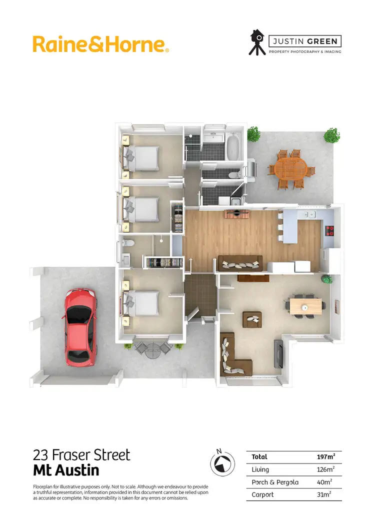 Floorplan of Homely house listing, 23 Fraser Street, Mount Austin NSW 2650