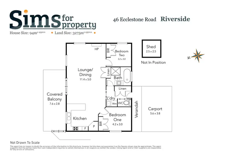 Floorplan of Homely house listing, 46 Ecclestone Road, Riverside TAS 7250