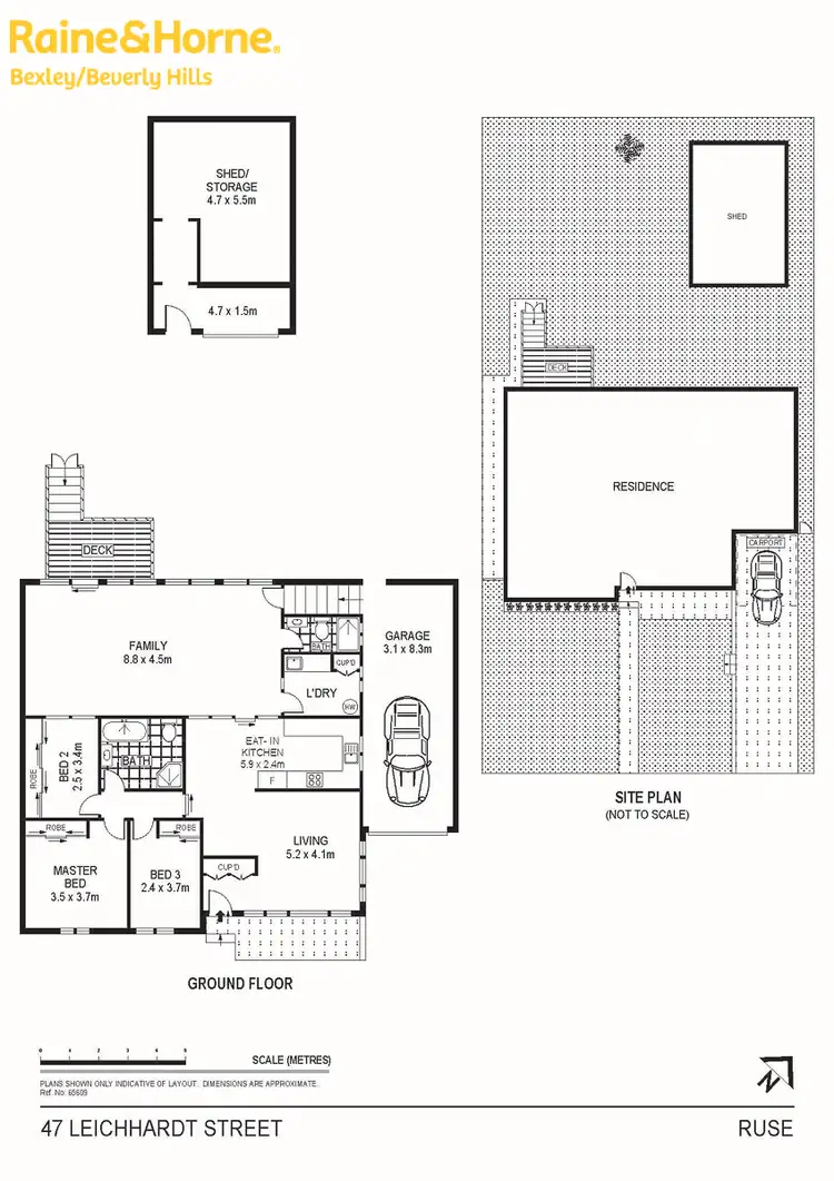 Floorplan of Homely house listing, 47 Leichhardt Street, Ruse NSW 2560