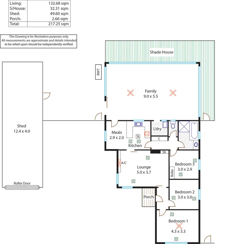 Floorplan of Homely house listing, 20 Aberdeen Crescent, Brahma Lodge SA 5109